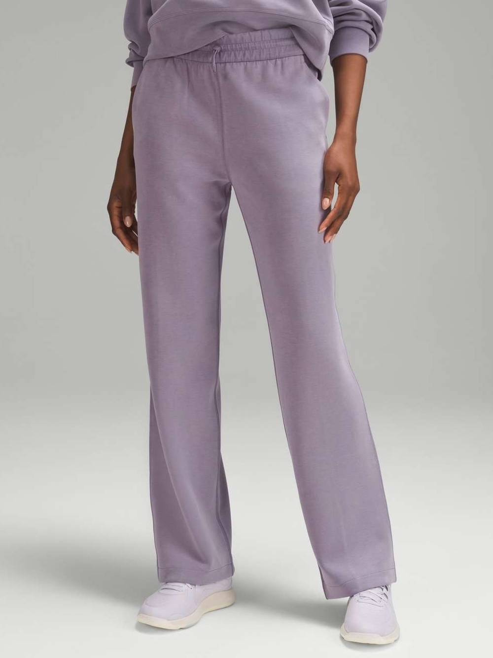 Lululemon Athletica Wide-Leg Softstreme Pants in Lavender 8